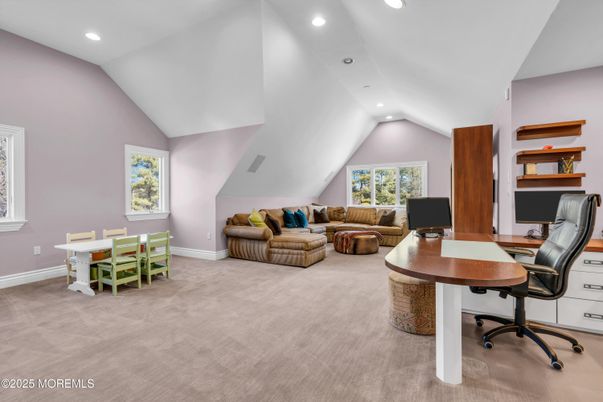 Home Office, Interior, Recessed Lighting