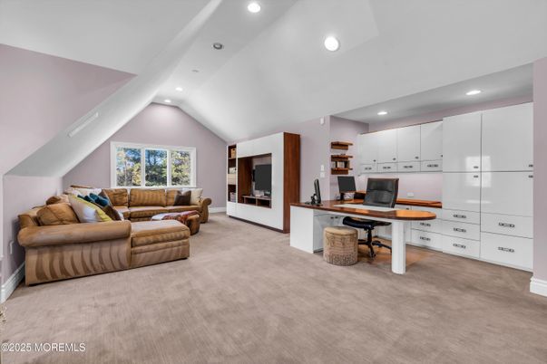 Home Office, Interior, Recessed Lighting