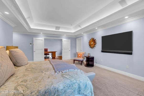 Bedroom, Home Office, Interior, Recessed Lighting