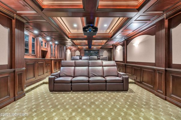 Home Theatre Room, Interior, Projection Screen, Recessed Lighting, Theatre Room