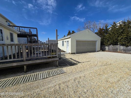 Backyard, Detached Garage, Exterior