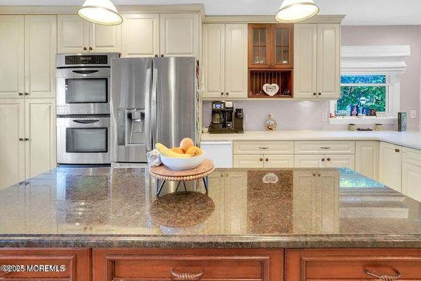 Interior, Kitchen, Pendant Lights, Stainless Steel Appliances