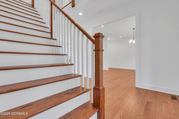 Interior, Pendant Lights, Recessed Lighting, Wood Texture Flooring