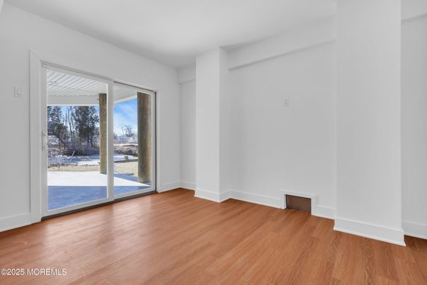 Empty room, Interior, Wood Texture Flooring
