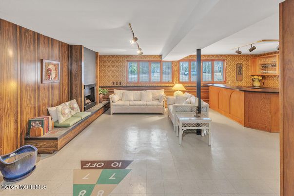Fireplace, Interior, Living room, Wooden Walls