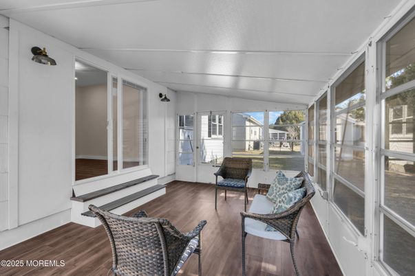 Interior, Sun Room, Wood Texture Flooring
