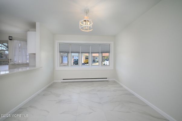 Empty room, Interior, Marble, Pendant Lights