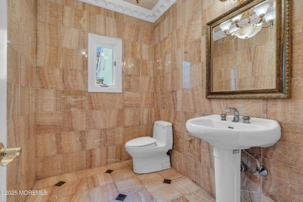 Bathroom, Interior, Stone Walls