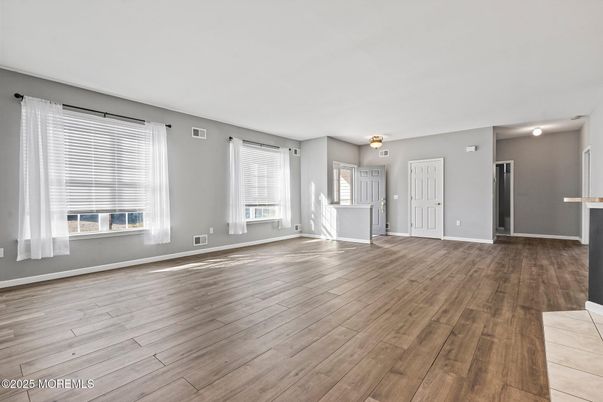 Empty room, Interior, Wood Texture Flooring