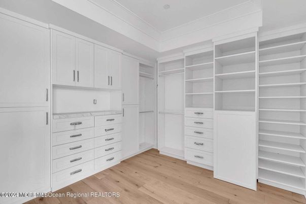 Interior, Walk-in Closets, Wood Texture Flooring