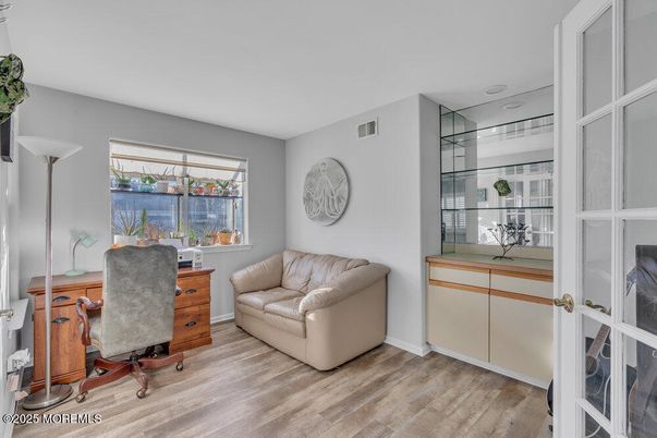 Home Office, Interior, Wood Texture Flooring