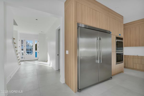 Elevator, Interior, Kitchen, Recessed Lighting, Stainless Steel Appliances