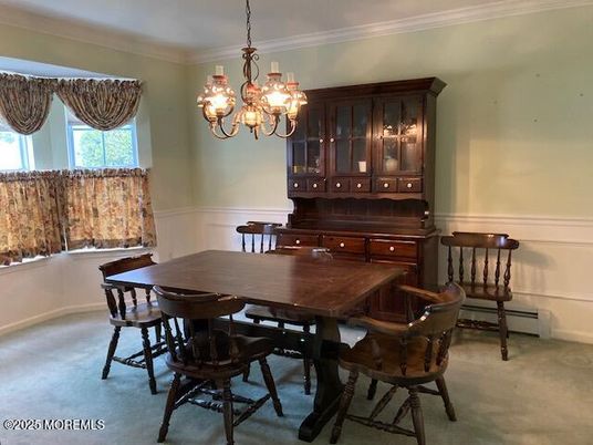 Chandelier, Dining room, Interior