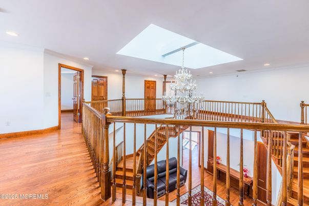 Chandelier, Interior, Recessed Lighting, Wood Texture Flooring