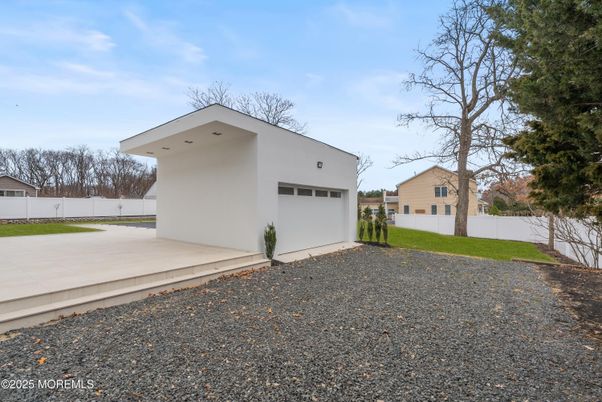 Backyard, Detached Garage, Exterior