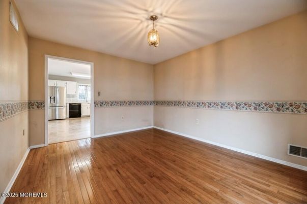 Empty room, Interior, Kitchen, Wood Texture Flooring