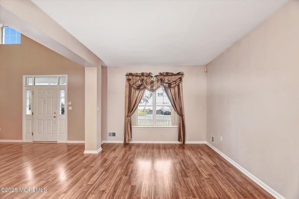 Empty room, Interior, Wood Texture Flooring
