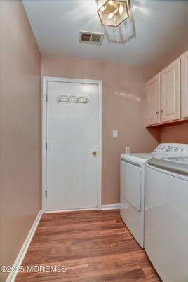 Interior, Washer, Wood Texture Flooring