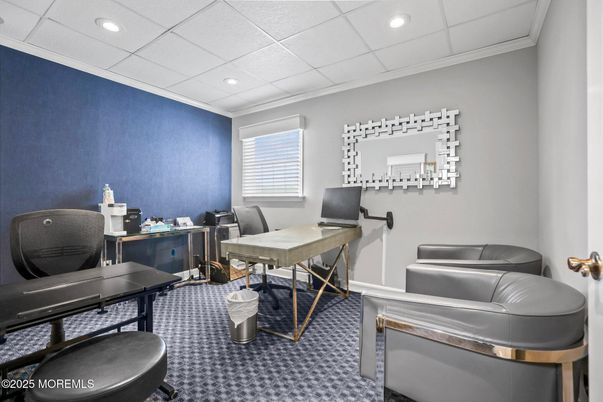 Home Office, Interior, Recessed Lighting