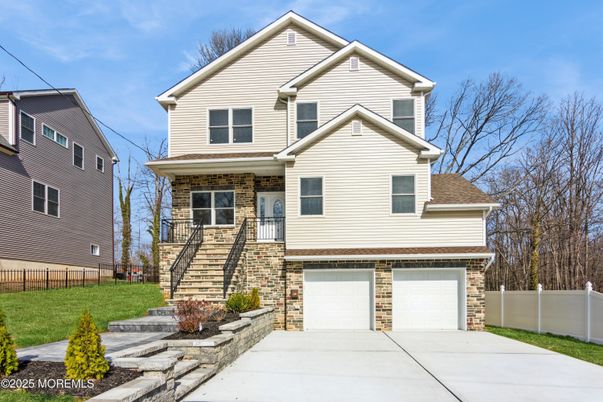 Attached, Exterior, Facade, Brick Facade, Farmhouse