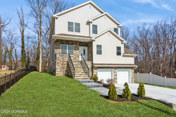 Attached, Exterior, Facade, Brick Facade, Farmhouse