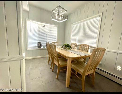 Dining room, Interior, Pendant Lights