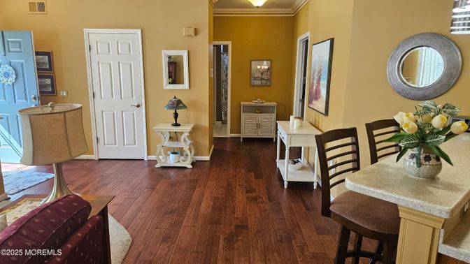 Dining room, Interior, Wood Texture Flooring