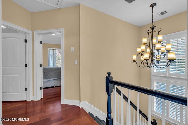 Chandelier, Interior, Wood Texture Flooring