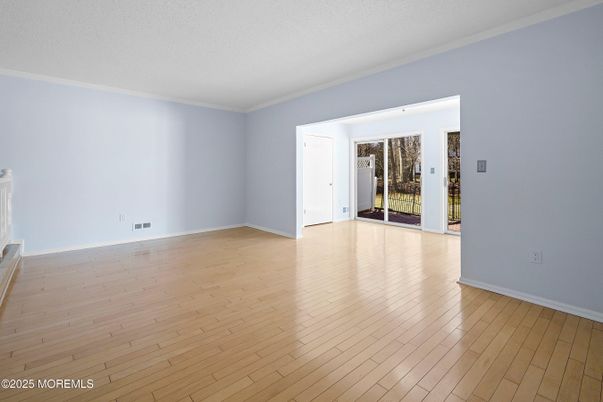 Empty room, Interior, Wood Texture Flooring