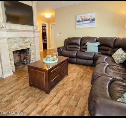 Fireplace, Interior, Living room, Wood Texture Flooring