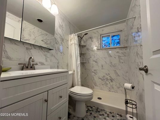 Bathroom, Interior, Marble Walls