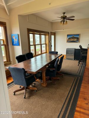 Dining room, Interior, Wood Texture Flooring