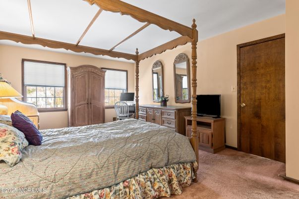 Bedroom, Interior, Wooden Beams