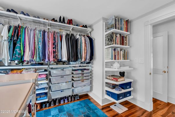 Interior, Walk-in Closets, Wood Texture Flooring
