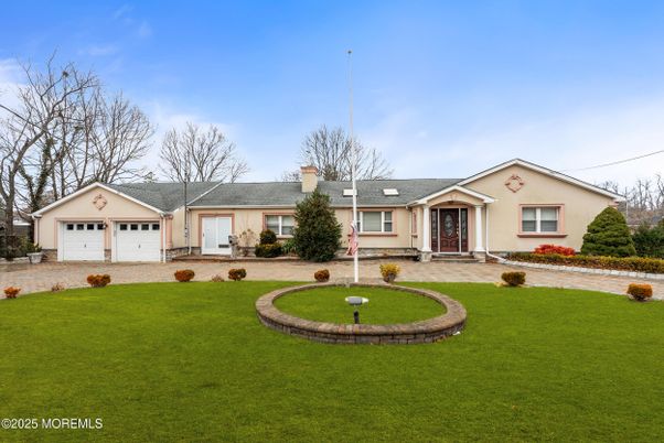 Attached, Backyard, Detached Garage, Exterior, Facade, Ranch