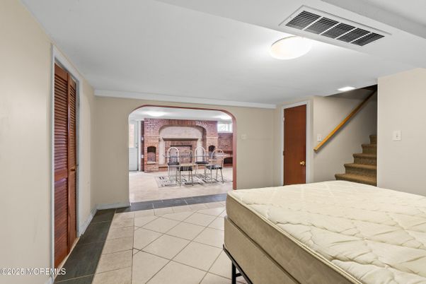 Fireplace, Interior, Stone Walls