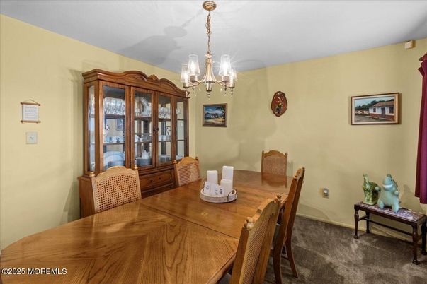 Chandelier, Dining room, Interior