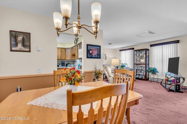 Chandelier, Dining room, Interior