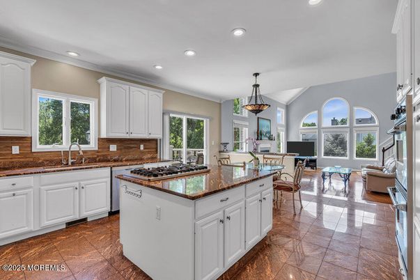 Dining room, Interior, Kitchen, Pendant Lights, Recessed Lighting