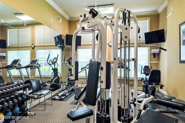 Fitness Equipment, Gym, Interior