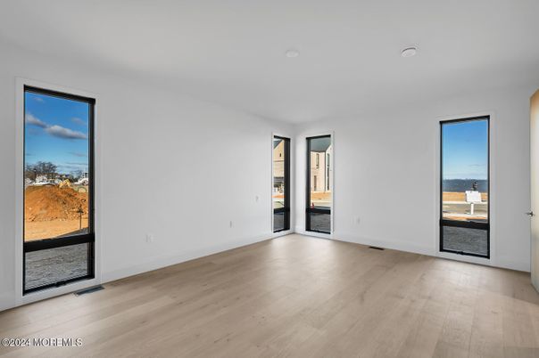 Empty room, Interior, Wood Texture Flooring