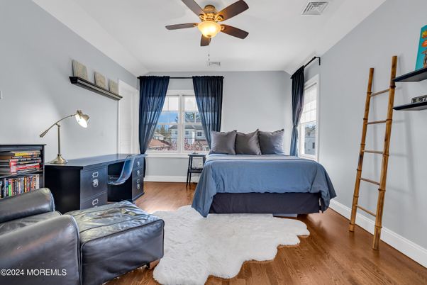 Bedroom, Home Office, Interior, Wood Texture Flooring