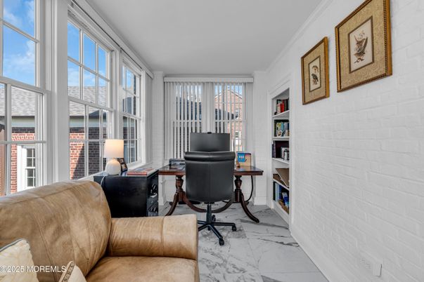Home Office, Interior, Marble