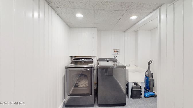 Interior, Recessed Lighting, Washer