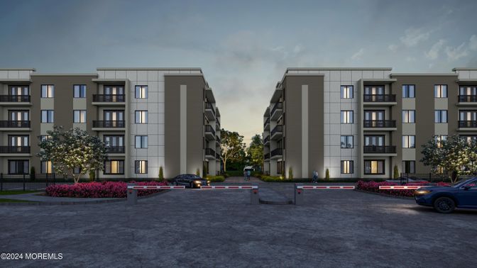 Exterior, Facade, Condo Building