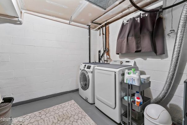 Interior, Stone Walls, Washer