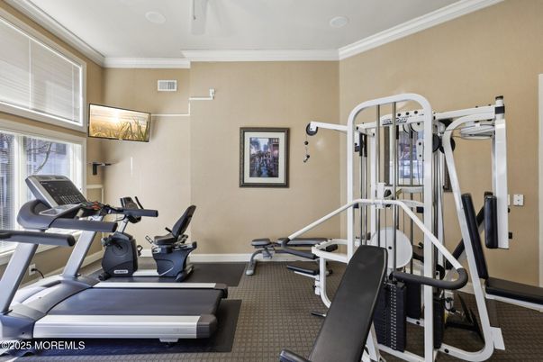 Fitness Equipment, Gym, Interior