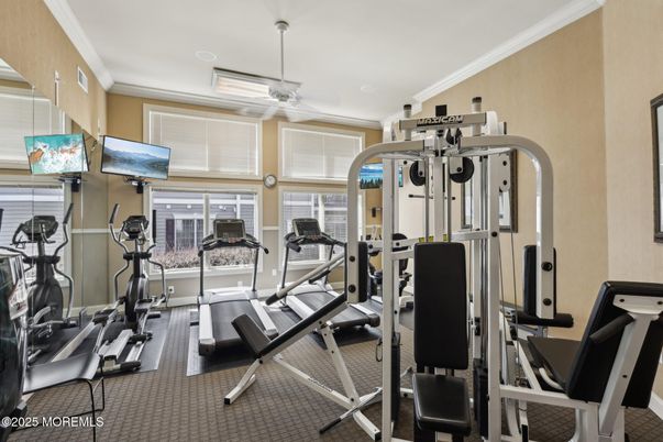 Fitness Equipment, Gym, Interior