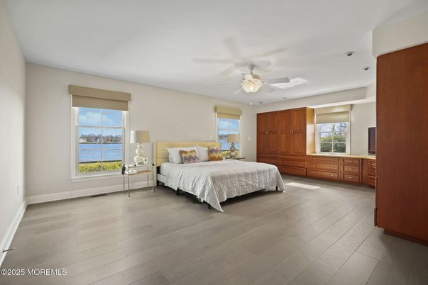 Bedroom, Interior, Water, Wood Texture Flooring