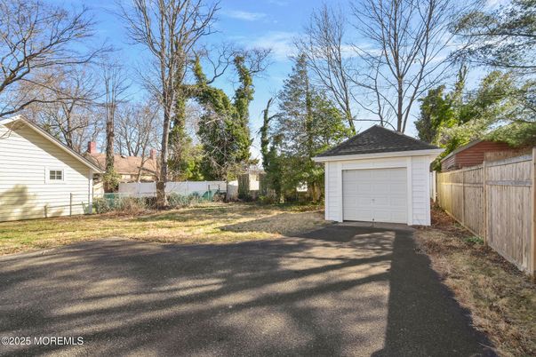 Backyard, Detached Garage, Exterior